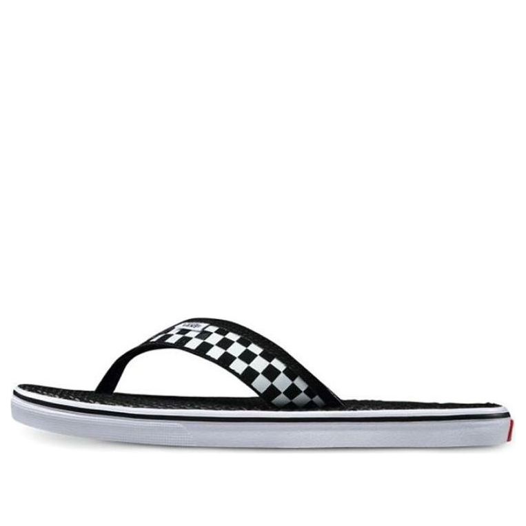 Dodaci Vans La Costa Lite Checkerboard Flip-Flops Crna | VN0A38CUAPK
