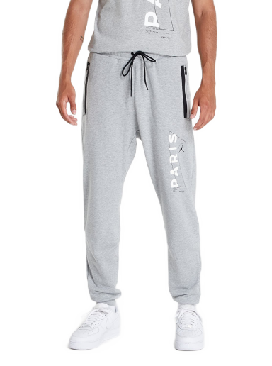 Hlače i traperice Jordan Paris Saint-Germain Fleece Pants Siva | DM3094-063