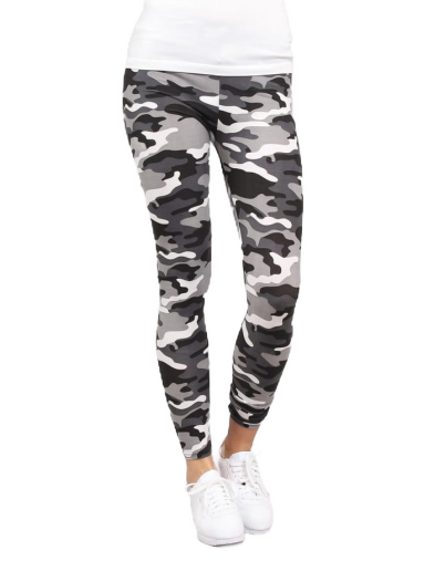 Tajice Urban Classics Ladies Camo Leggings Višebojno | TB1331 white