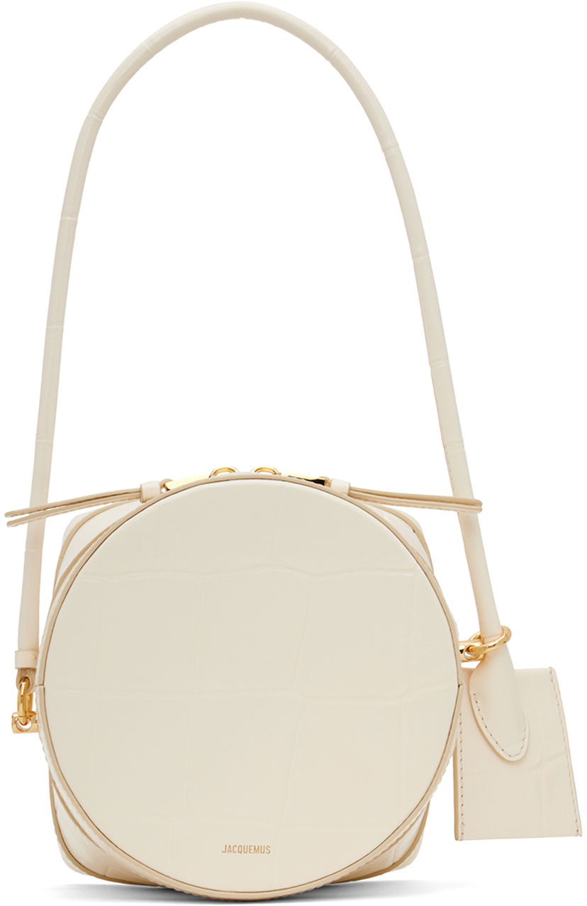 Ručna torbica Jacquemus Les Sculptures 'Le Vanito' Bag Bijela | 24E241BA398-3164