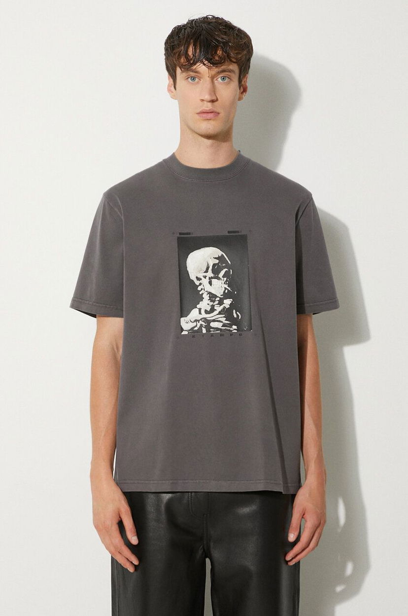 Majica kratkih rukava Stampd Skeleton Garment Dye Relaxed T-Shirt With Print Siva | SLA.M3247TE.DKG