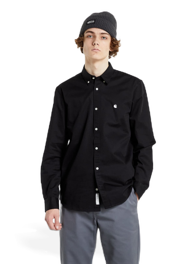 Košulja Carhartt WIP Work In Progress Madison Crna | I023339 Black/ Wax