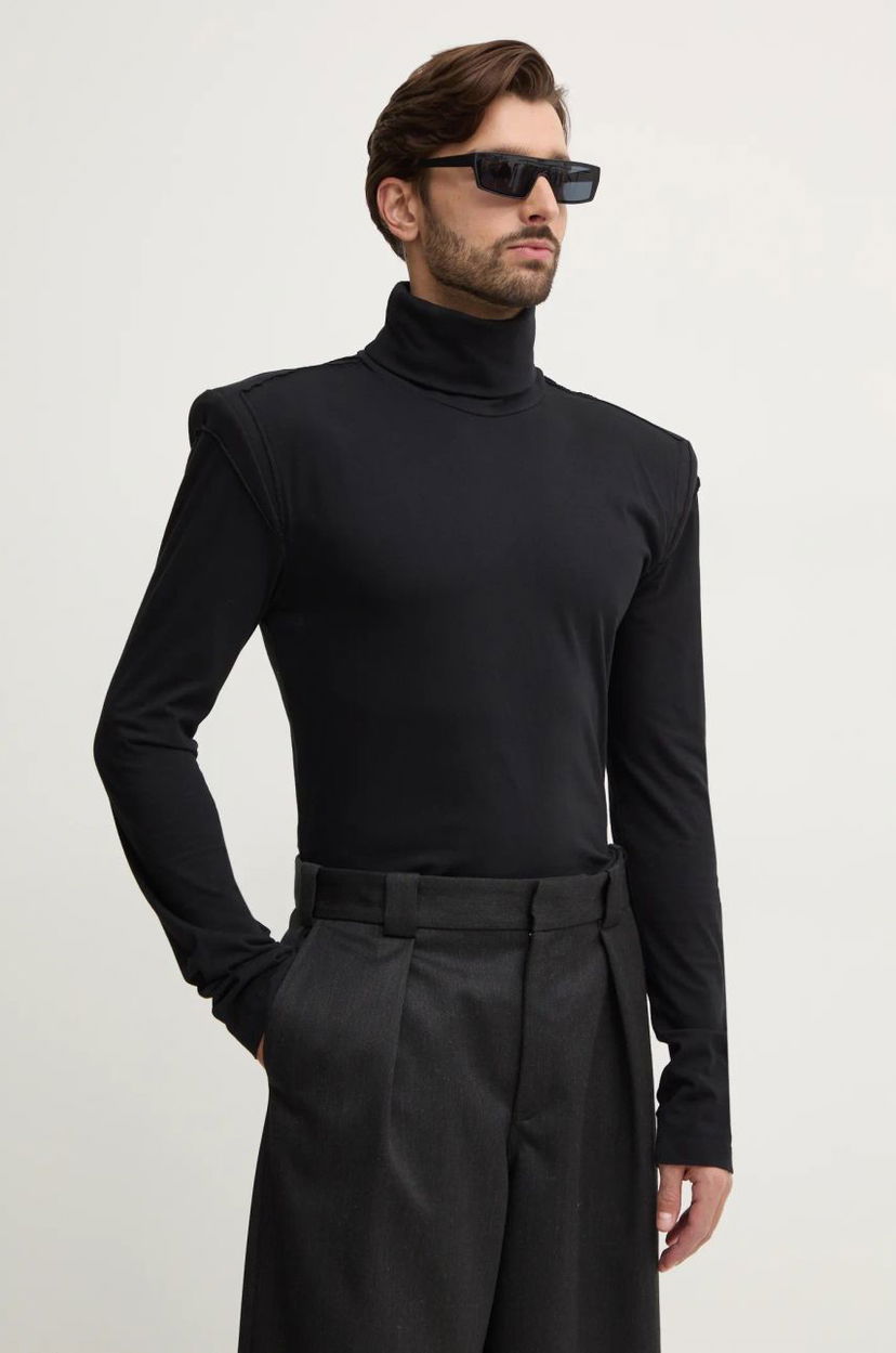 Majica kratkih rukava Maison Margiela Long Sleeve Turtleneck Top Crna | SH2NH0002.S23588