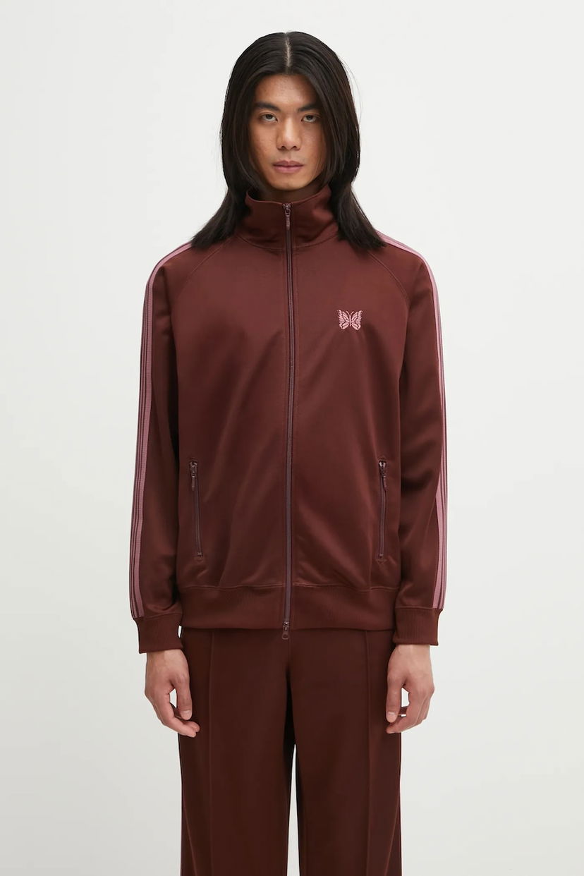 Jakna Needles Needles Track Jacket Smeđa | RW314