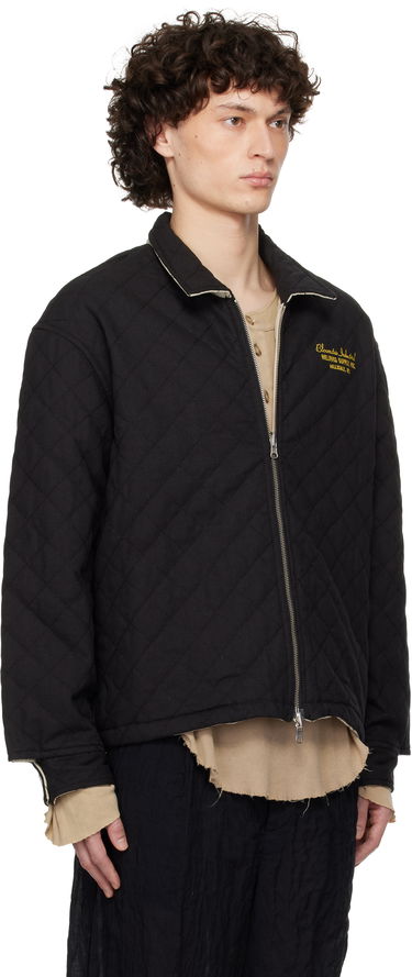 Bomber jakna Bode Bode Bloomstein Quilted Reversible Jacket Crna | MRS25JA028, 1