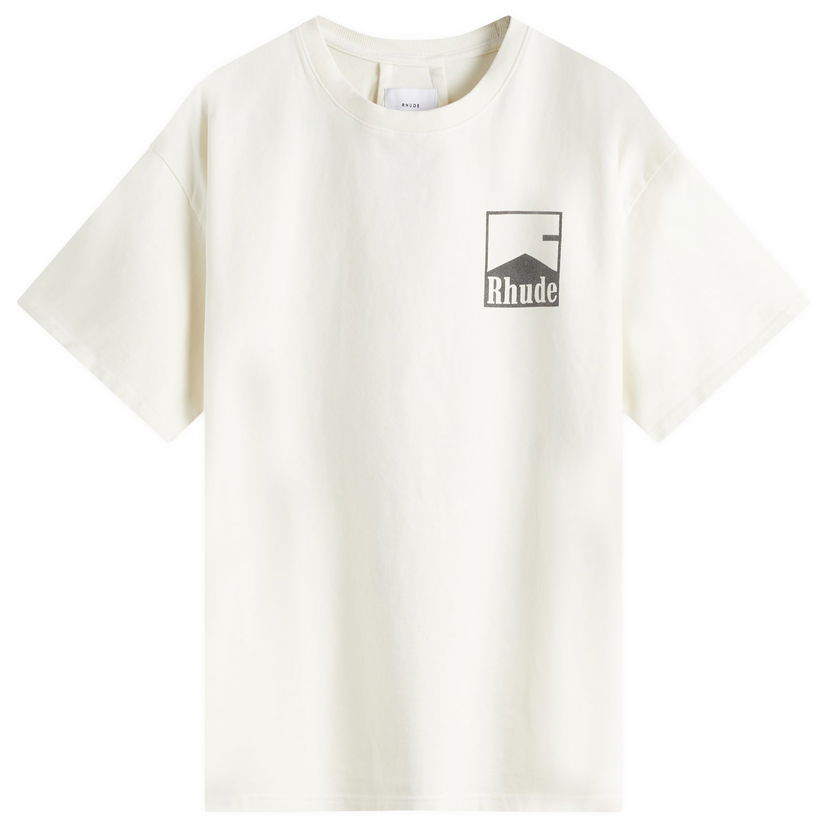 Majica kratkih rukava Rhude Rhude Chevron T-Shirt, Size Large Bijela | RHPS25TT020120241