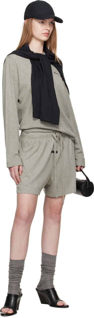 Kratke hlače Fear of God ESSENTIALS Soccer Drawstring Shorts Siva | 160SP255655FW, 3