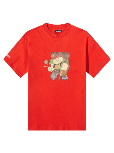 Majica kratkih rukava Jacquemus Le  Trek Crvena | 216JS13-216231-04A