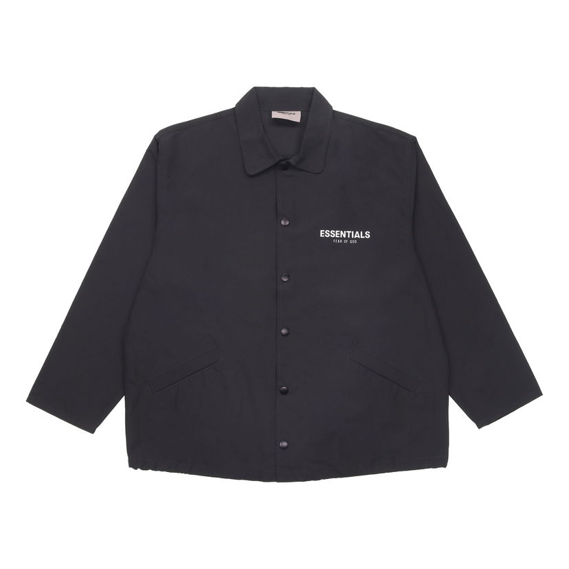 Vjetrovka Fear of God Essentials SS21 Coach Jacket Crna | 0202250500021001
