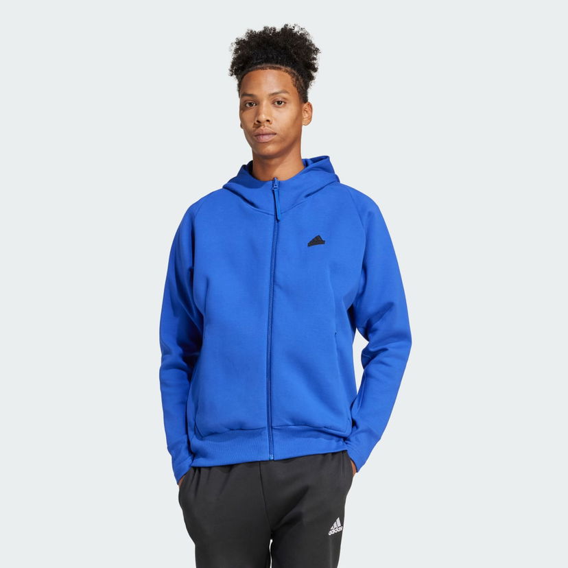 Dukserice adidas Performance Sportswear Z.N.E. Premium Full-Zip Hooded Jacket Tamnoplava | IR5228