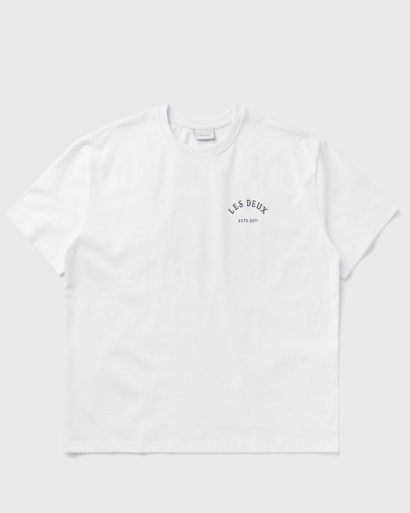 Crop top Les Deux Cropped T-Shirt Bijela | 1000216-201