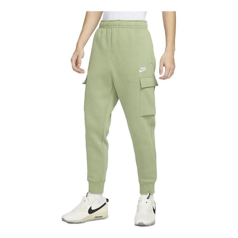 Cargo hlače Nike Sportswear Club Sweatpants Zelena | CD3130-386