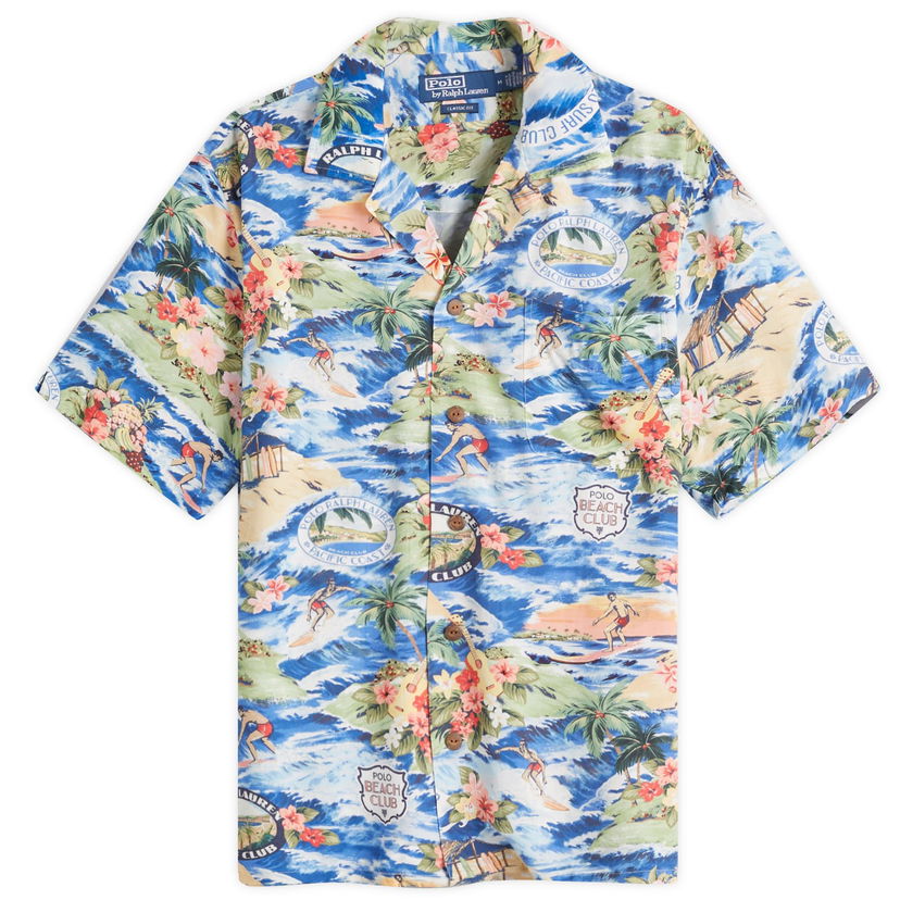 Košulja Polo by Ralph Lauren Ralph Lauren Surf Club Vacation Shirt Višebojno | 710964795001