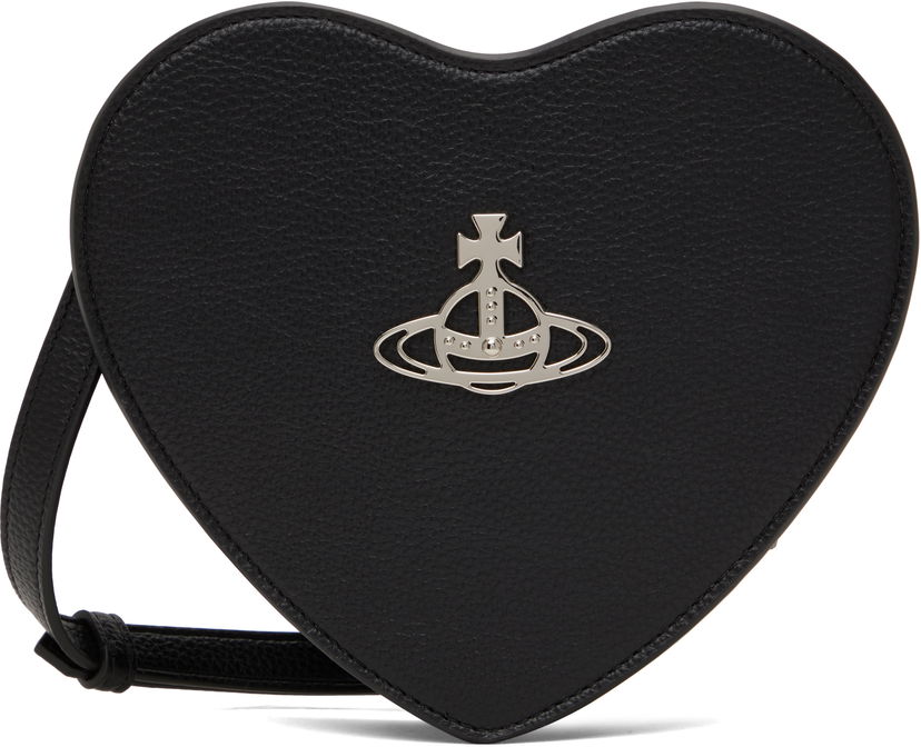 Ručna torbica Vivienne Westwood Vivienne Westwood Louise Heart Crossbody Bag Crna | 4803000TW-S000D-