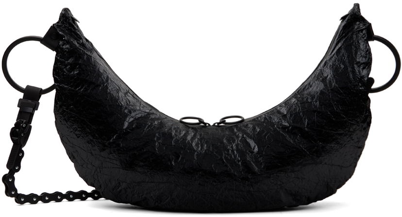 Torba za rame Junya Watanabe Edition Big Half Moon Shoulder Bag Crna | JM-K202-051