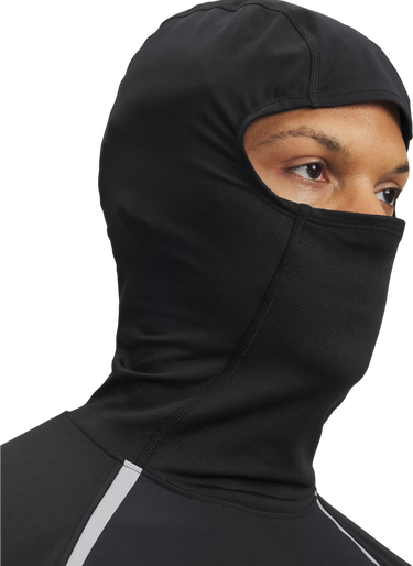 Dukserice Under Armour Velociti Pro Balaclava Hoodie with Reflective Stripes and Thumbholes Crna | 6005969-004, 2