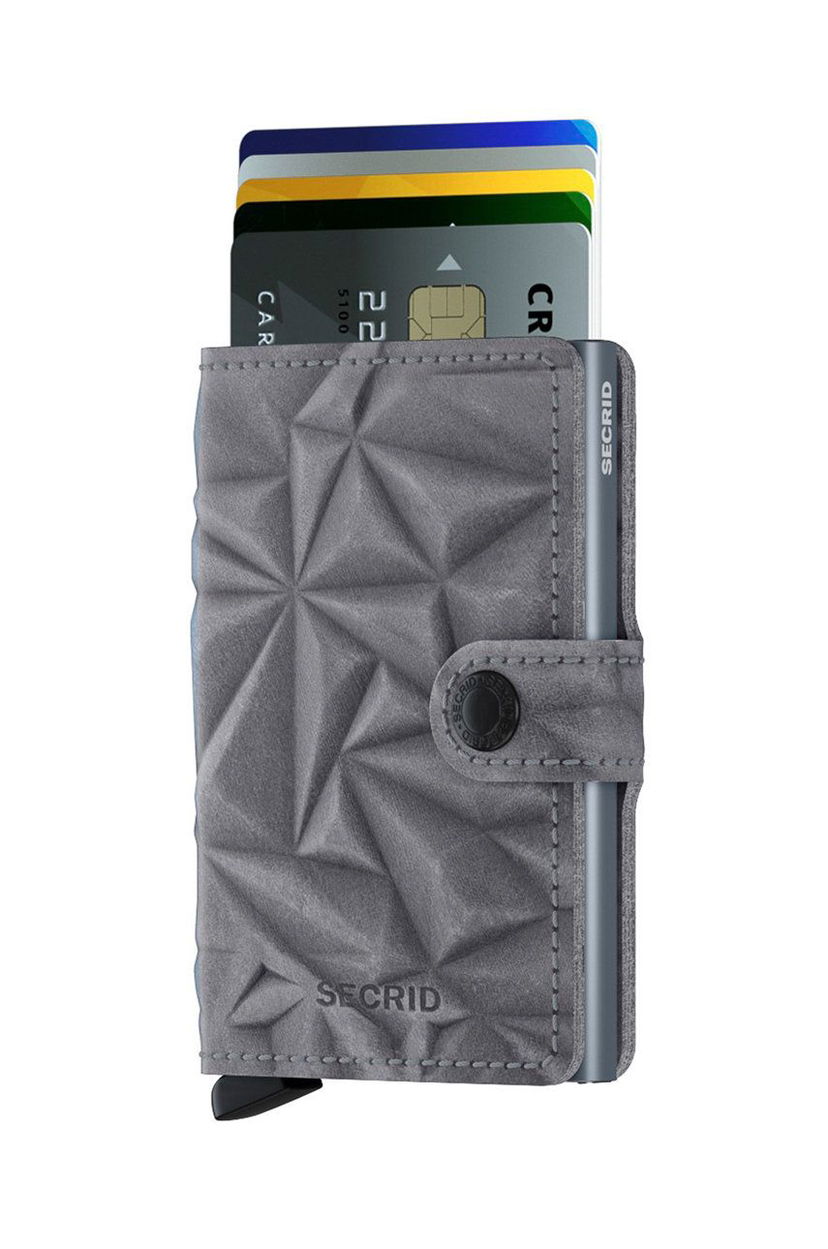 Novčanik Secrid Leather Wallet Siva | MPr.Stone