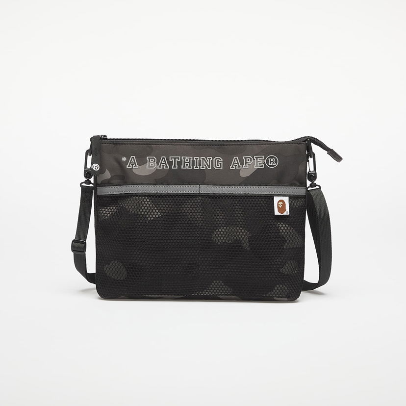 Torba za rame BAPE A BATHING APE Color Camo Sacoche Bag Crna | 001SGL301008MBLK