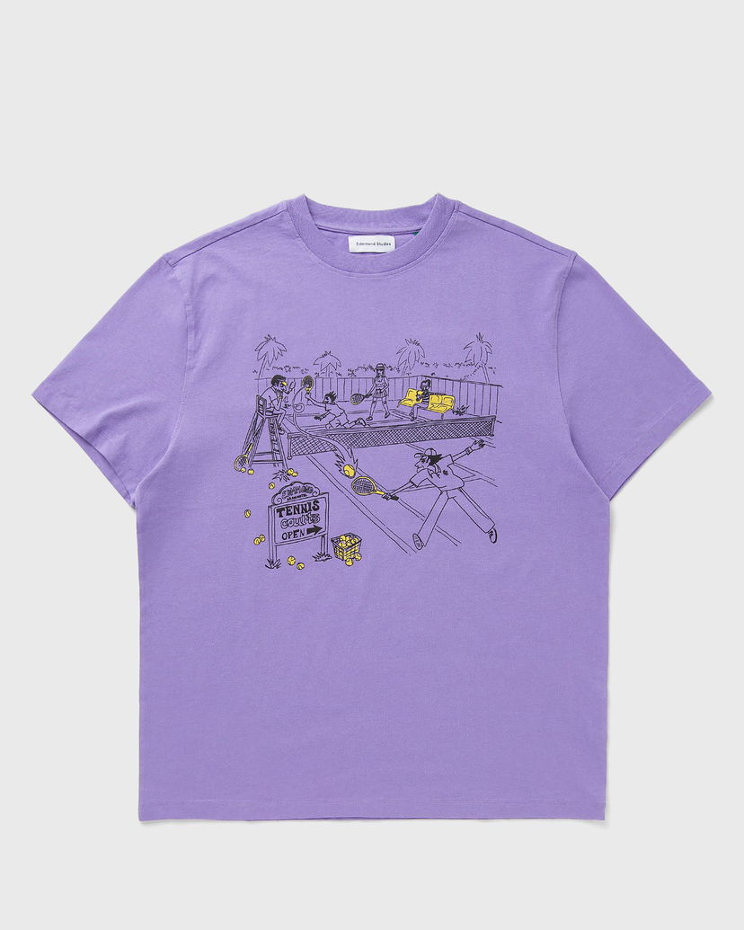 Majica kratkih rukava Edmmond Studios Edmmond Studios Tennis Courts Graphic T-Shirt Ljubičasta | 125-30-13400