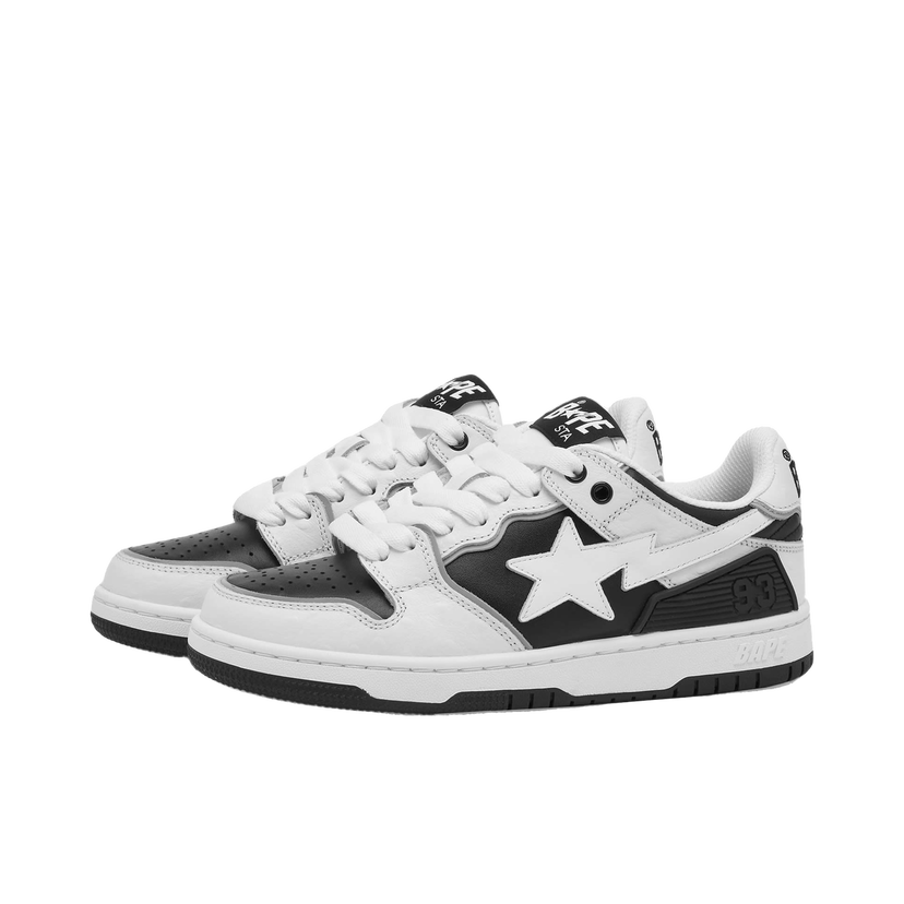 Tenisice i cipele BAPE A Bathing Ape Bape Sk8 Sta #1 W Bijela | 001FWK302308L-BLK