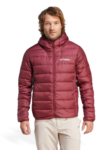 Bomber jakna adidas Performance Terrex Multi Tamnocrvena | IP6040