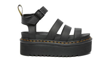 Tenisice i cipele Dr. Martens Blaire Quad Hydro Leather Platform Sandals W Crna | DM27296001, 0