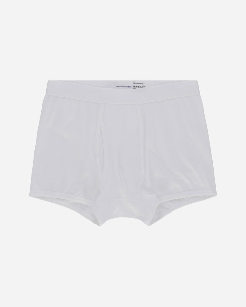 Bokserice Comme des Garçons Men's Boxers Bijela | FZ-T913-PER 4