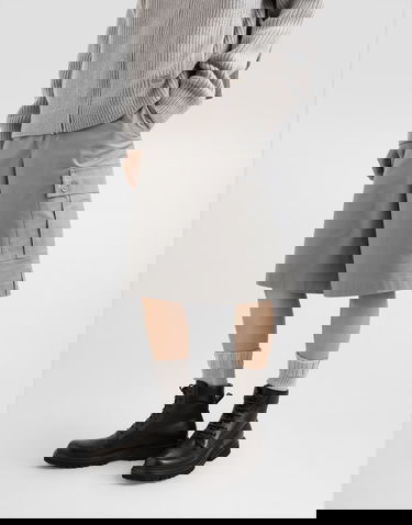 Kratke hlače Dolce & Gabbana Dolce & Gabbana Cotton Cargo Shorts Siva | GP0Y3TFUFNVN0493, 3