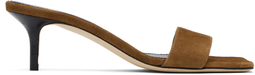 Njega cipela Aeyde Aeyde Ilvy Suede Mules Smeđa | A11-HS-GAIS55TB155-SS25-990-017
