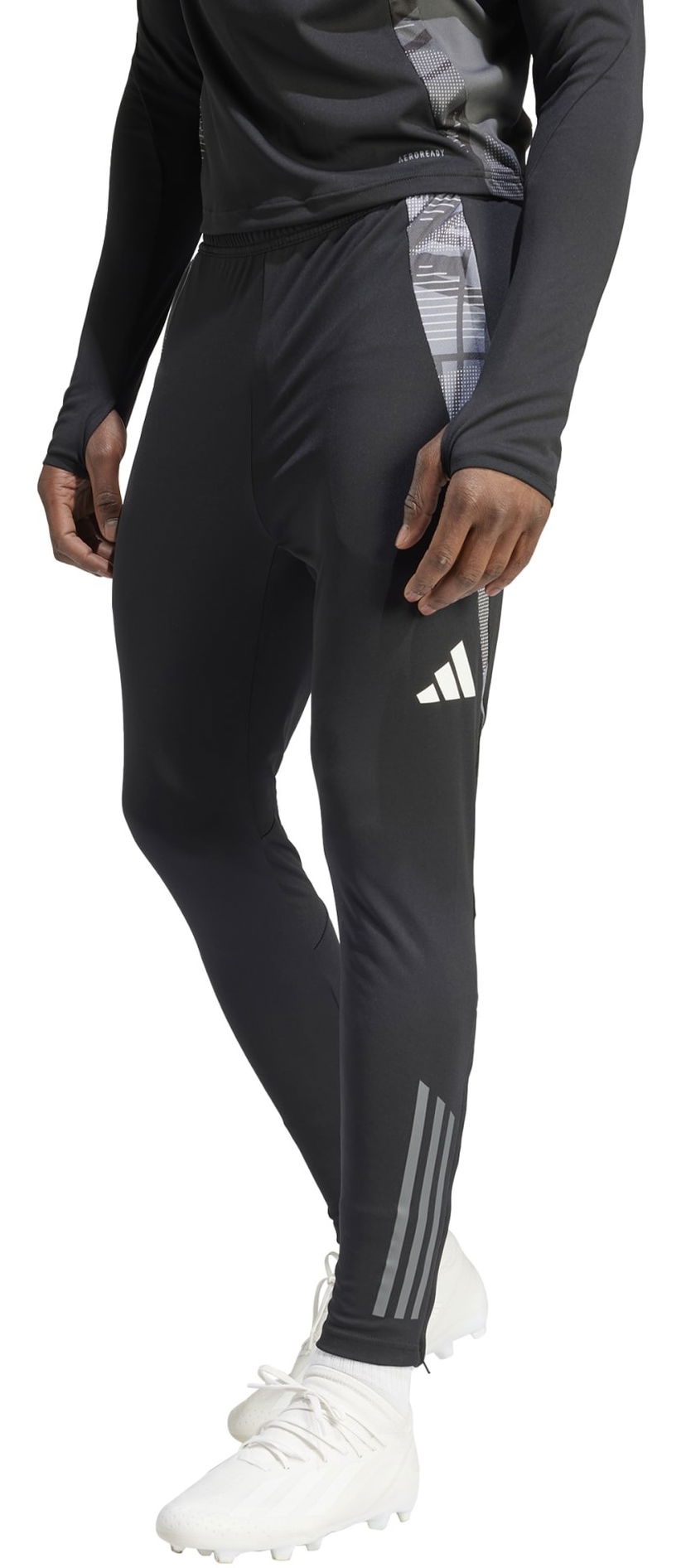 Hlače i traperice adidas Originals adidas TIRO24 C TR PNT Crna | ip1878