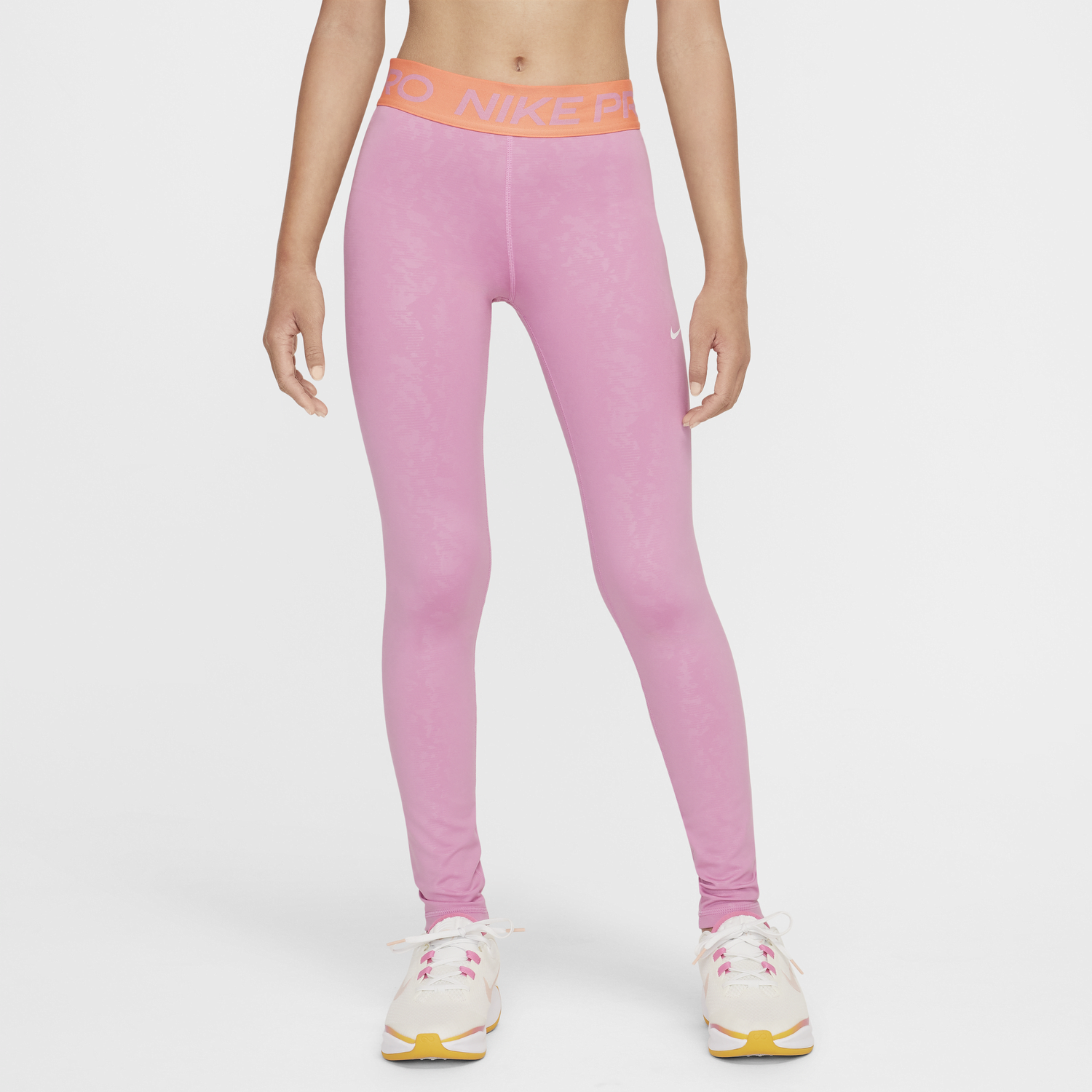 Tajice Nike Dri-FIT Pro Mid-Rise Leggings Ružičasta | HF4694-646, 0