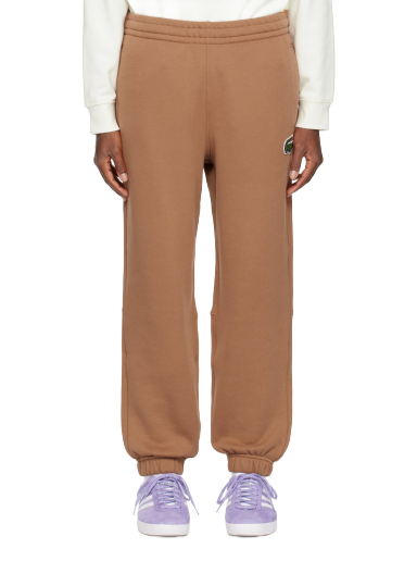 Trenirka Lacoste Embroidered Lounge Smeđa | XH0075
