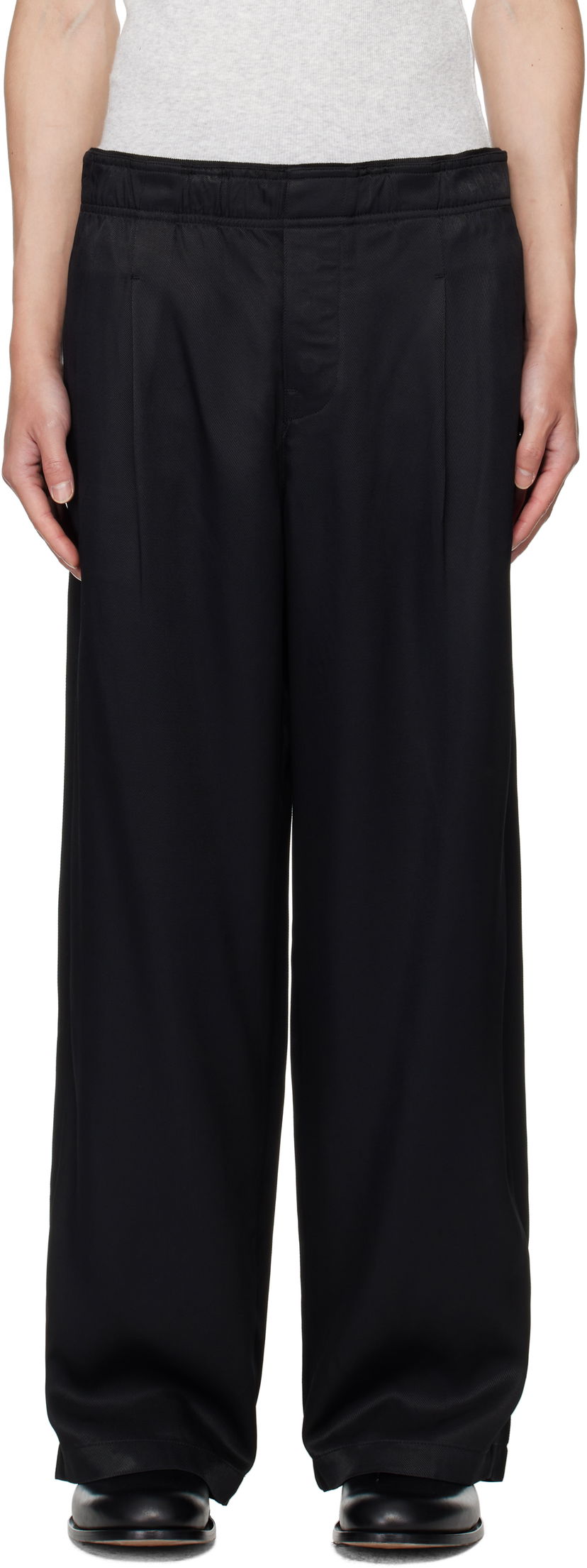Hlače OUR LEGACY OUR LEGACY Leisure Trousers Crna | M4254LF