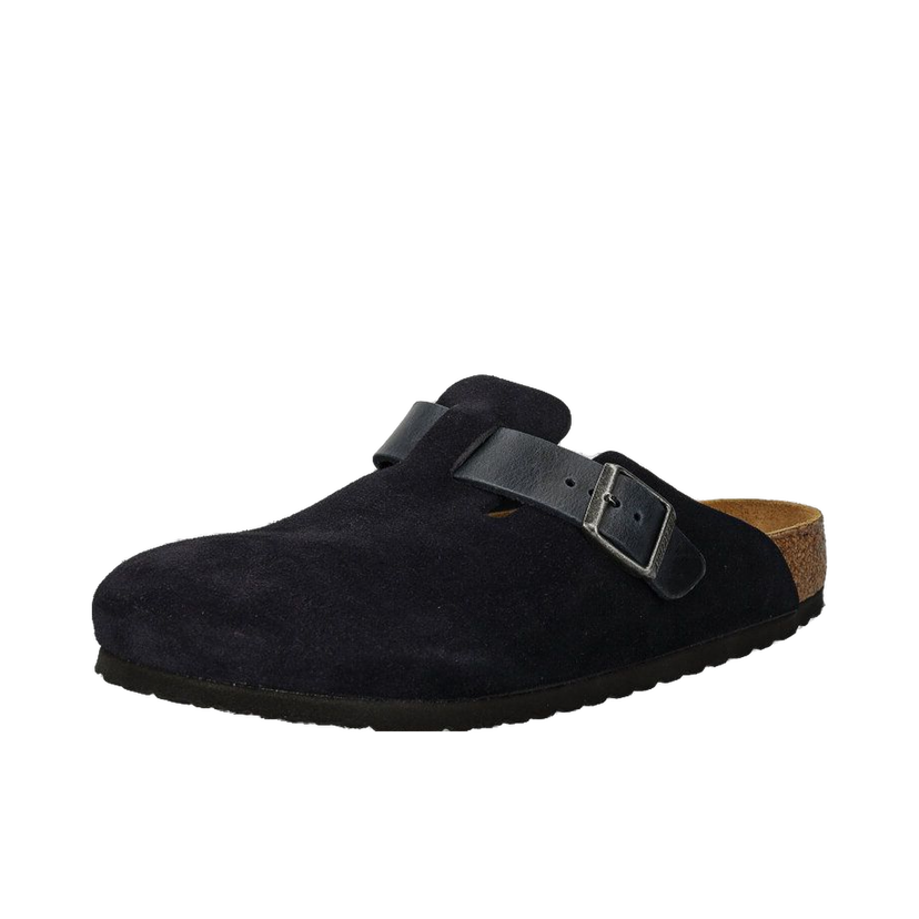 Tenisice i cipele Birkenstock Boston Suede Slippers Plava | 1028210