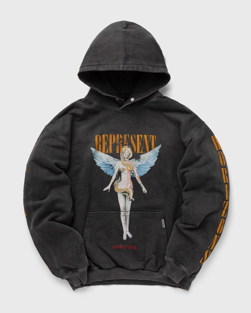 Dukserice Represent Clo Represent REBORN HOODIE Smeđa | MLM435-444
