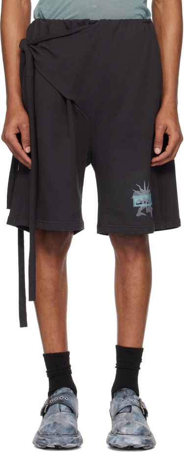Kratke hlače Ottolinger Ottolinger Wrap Track Shorts Crna | 115-200915-01, 0