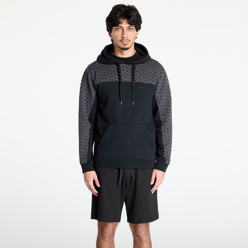 Dukserice BOSS Hugo Boss Luke Hoodie Crna | 50540534-001