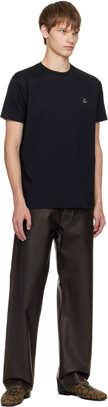 Majica kratkih rukava Vivienne Westwood Vivienne Westwood Classic Orb T-Shirt Crna | 3G010013-J001M-, 3