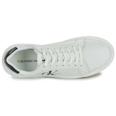 Tenisice i cipele CALVIN KLEIN Shoes (Trainers) Jeans CHUNKY CUPSOLE MONO LTH Bijela | YM0YM00681-0LD, 4