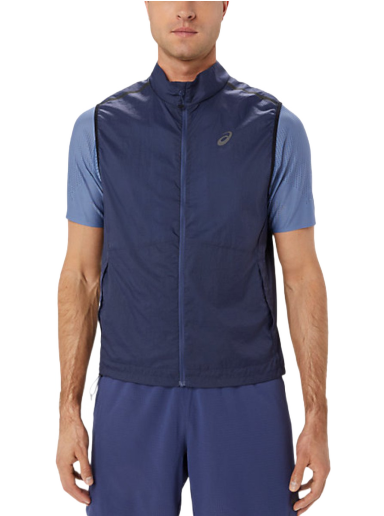 Prsluk Asics METARUN PACKABLE GILET Tamnoplava | 2011c980-400