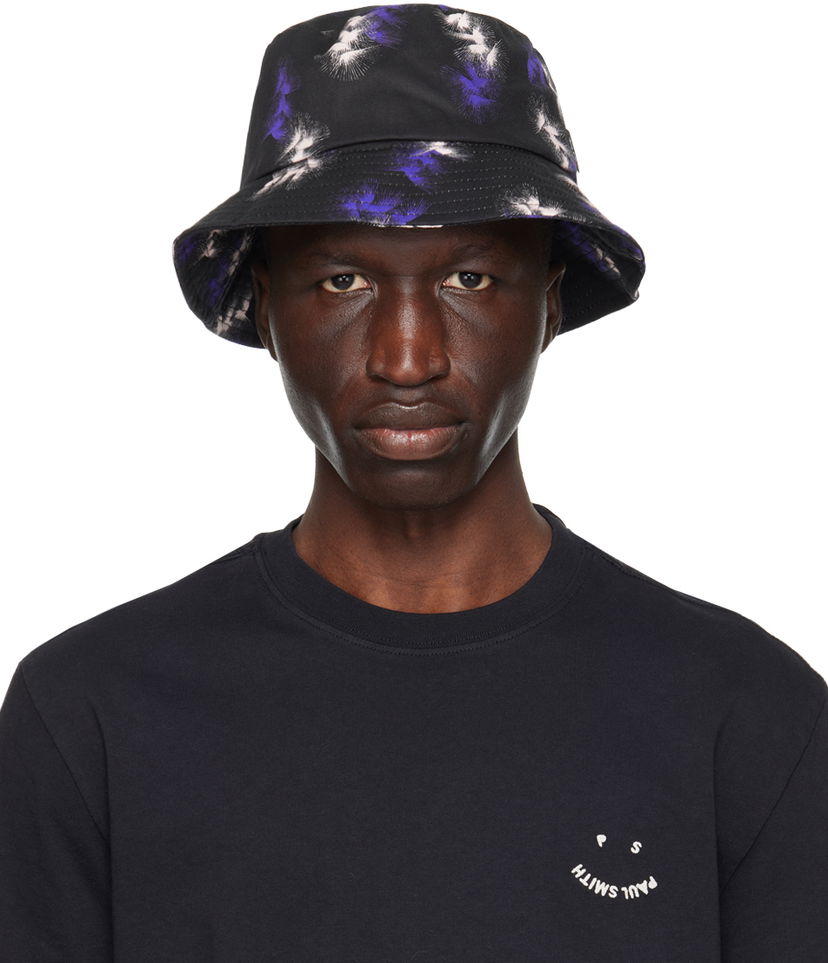 Majica kratkih rukava Paul Smith Paul Smith Sunflare Bucket Hat Crna | M1A-921DT-M778-79