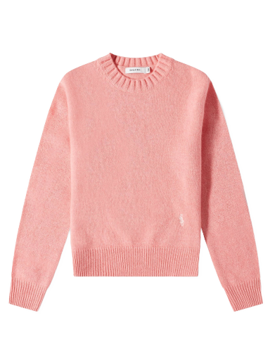 Džemper Sporty & Rich Itzel Cashmere Crew Knit Ružičasta | CR731PK