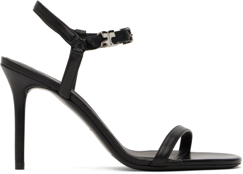 Dodaci Courrèges Courrèges AC Heeled Sandals Crna | 125SSD028AG0030