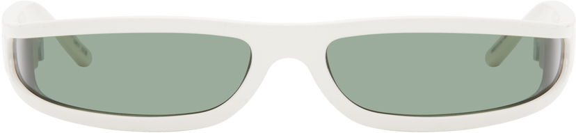 Sunčane naočale Rick Owens Porterville Fog Sunglasses Bijela | RG0000009 GPRLFS