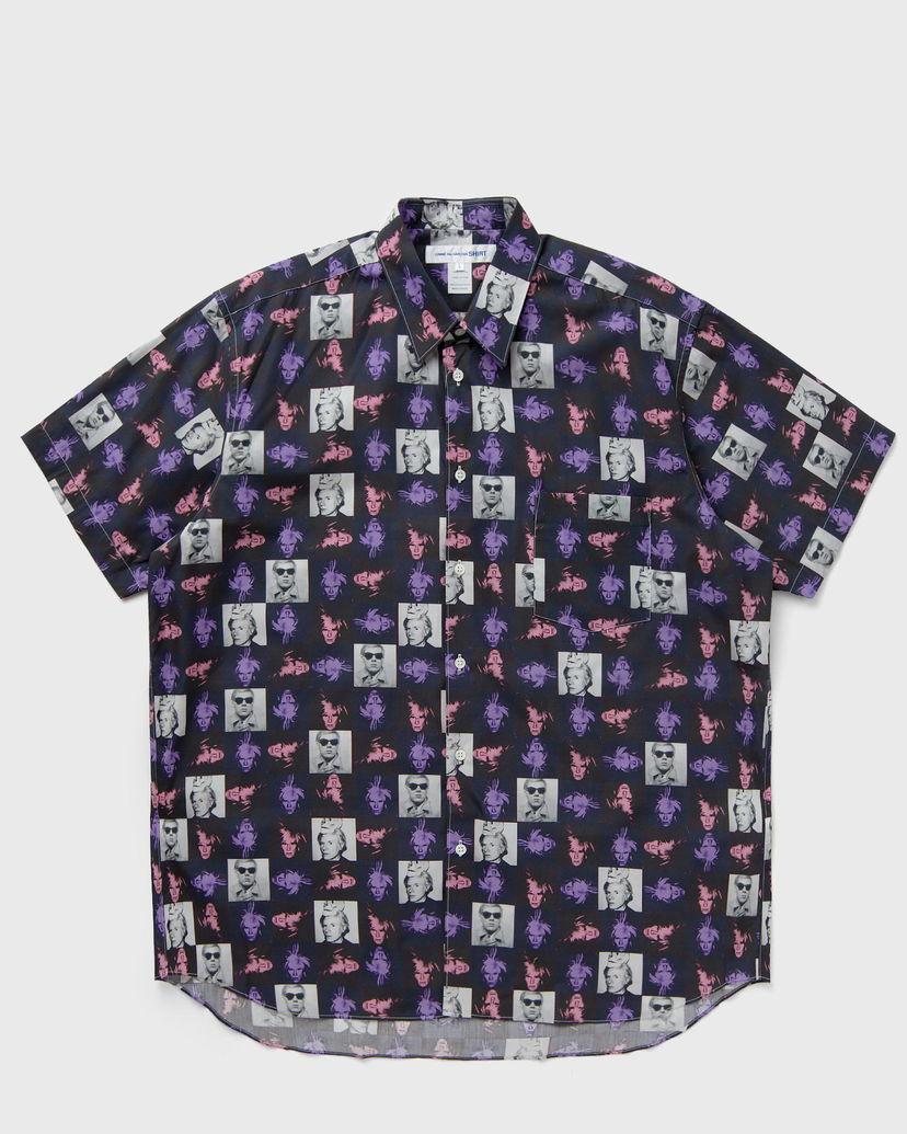 Košulja Comme des Garçons Andy Warhol Print Woven Shirt Crna | FM-B002-S24-1