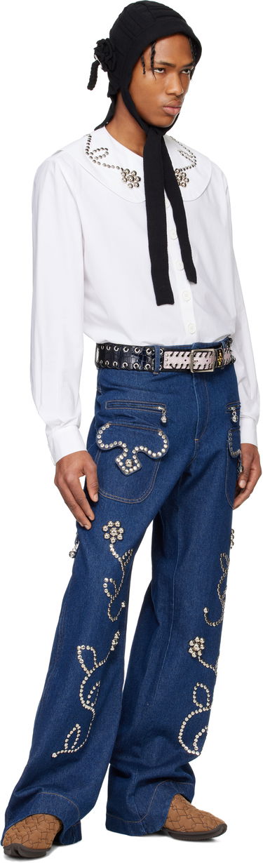 Jeans Chopova Lowena Chopova Lowena Moppy Charm Jeans Plava | 4090, 4