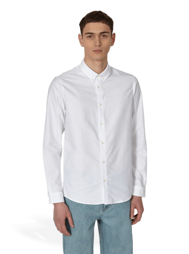 Košulja A.P.C. Greg Shirt Bijela | COECK-H12499 AAB