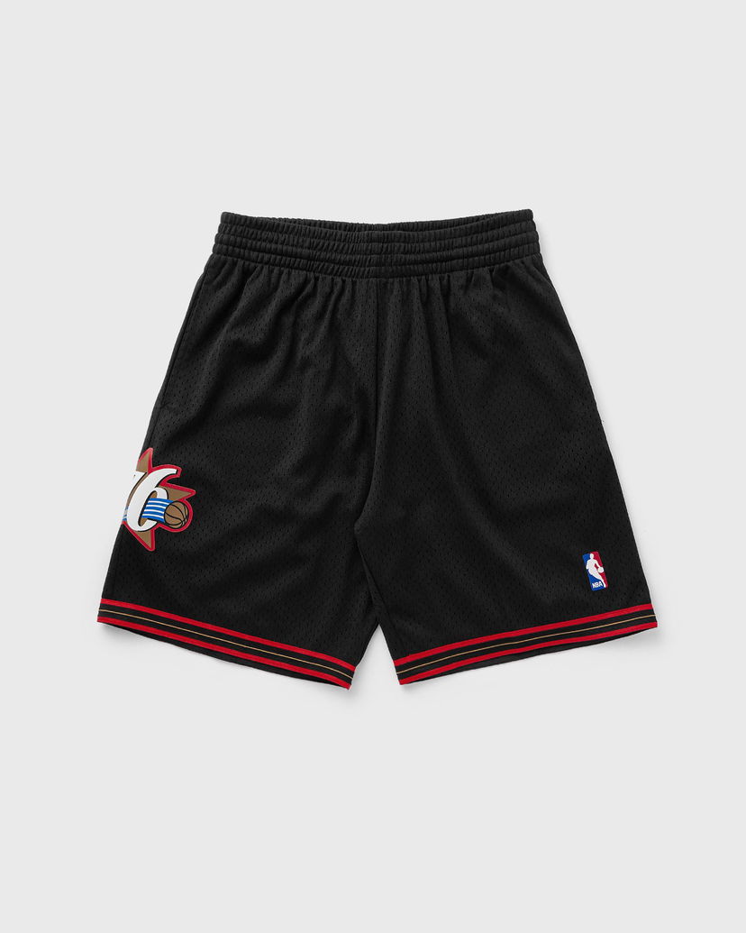Kratke hlače Mitchell & Ness NBA Swingman Shorts Philadelphia 76ers Road 2000-01 Crna | SMSHGS18248-P76BLCK00