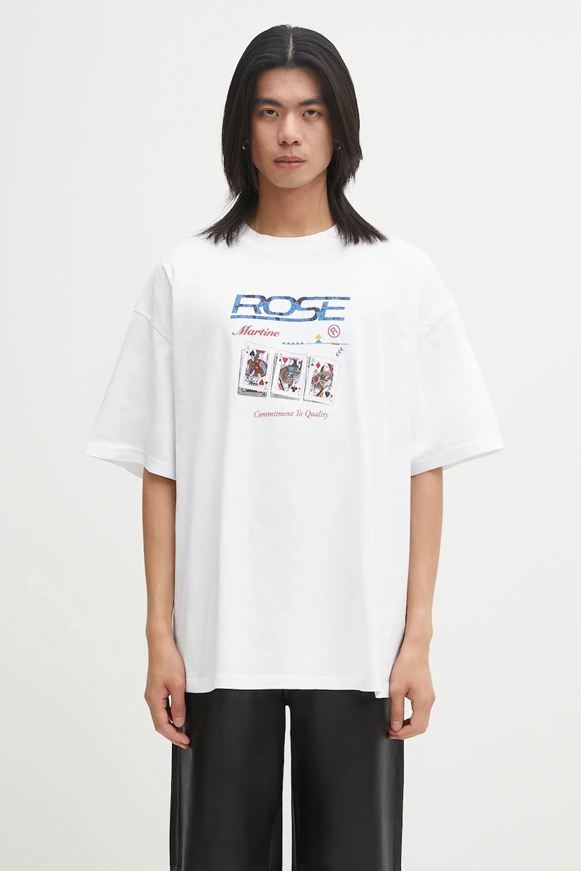 Majica kratkih rukava Martine Rose Martine Rose Oversized T-Shirt Bijela | 621JE06000F