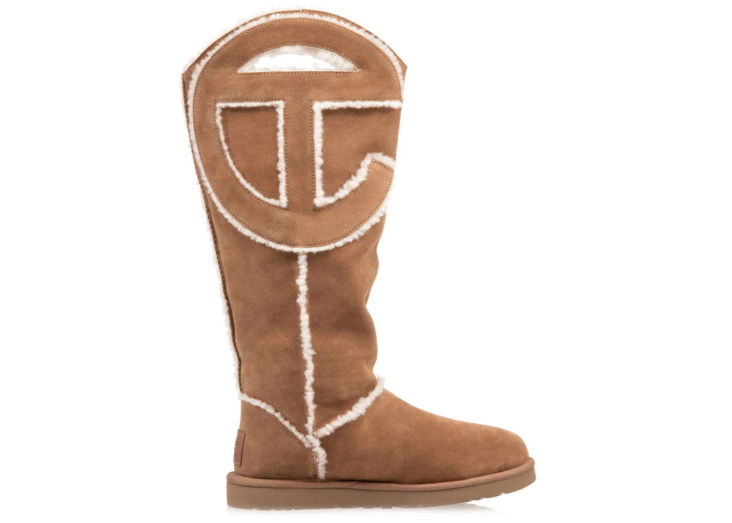 Tenisice i cipele UGG Telfar x Logo Tall "Chestnut" Smeđa | 1155870-CHE, 0